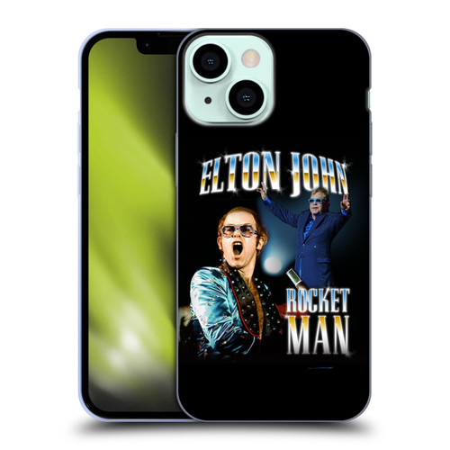Elton John Rocketman Key Art Soft Gel Case for Apple iPhone 13 Mini