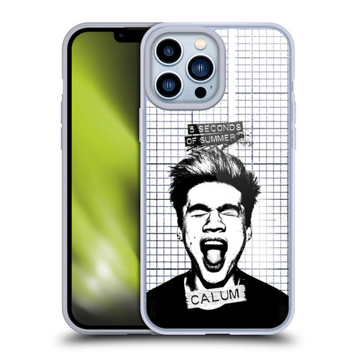 5 Seconds of Summer Solos Grained Calum Soft Gel Case for Apple iPhone 13 Pro Max