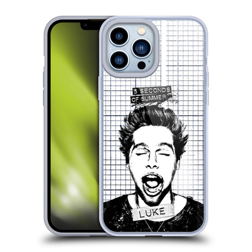 5 Seconds of Summer Solos Grained Luke Soft Gel Case for Apple iPhone 13 Pro Max