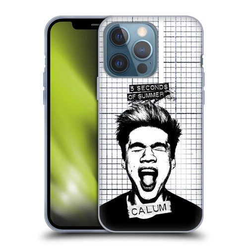 5 Seconds of Summer Solos Grained Calum Soft Gel Case for Apple iPhone 13 Pro