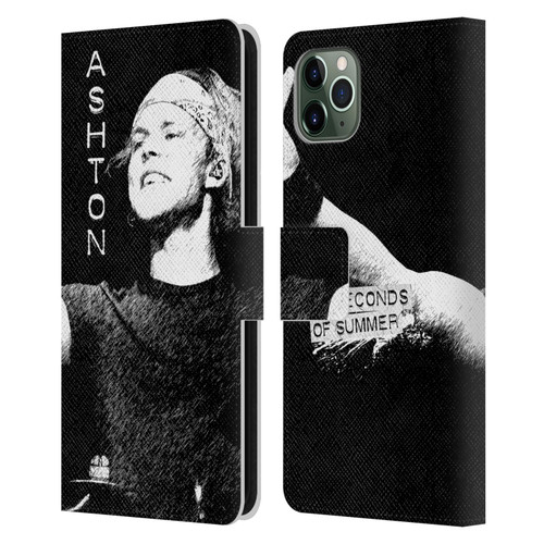 5 Seconds of Summer Solos BW Ashton Leather Book Wallet Case Cover For Apple iPhone 11 Pro Max