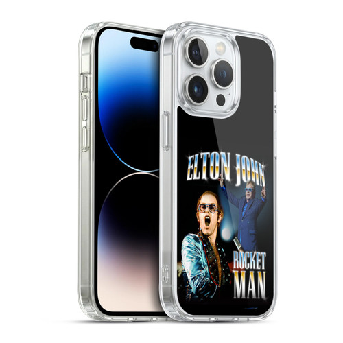 Elton John Rocketman Key Art Soft Gel Case for Apple iPhone 14 Pro & MagSafe