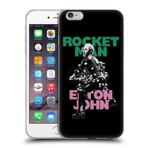 Elton John Rocketman Key Art 5 Soft Gel Case for Apple iPhone 6 Plus / iPhone 6s Plus
