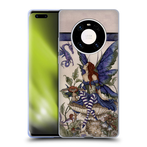 Amy Brown Pixies Bottom Of The Garden Soft Gel Case for Huawei Mate 40 Pro 5G