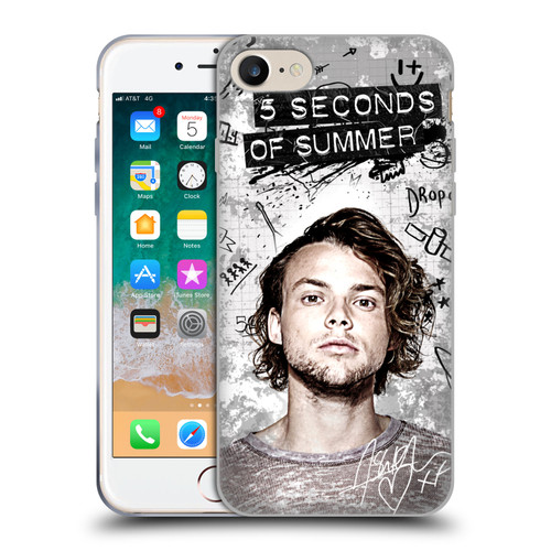 5 Seconds of Summer Solos Vandal Ashton Soft Gel Case for Apple iPhone 7 / 8 / SE 2020 & 2022