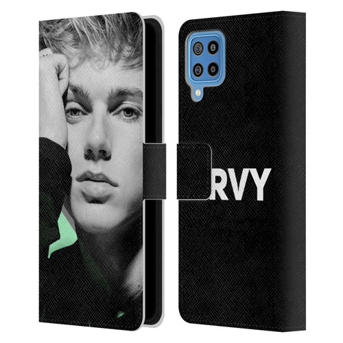 HRVY Graphics Calendar 7 Leather Book Wallet Case Cover For Samsung Galaxy F22 (2021)