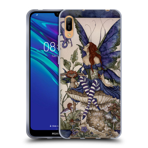 Amy Brown Pixies Bottom Of The Garden Soft Gel Case for Huawei Y6 Pro (2019)