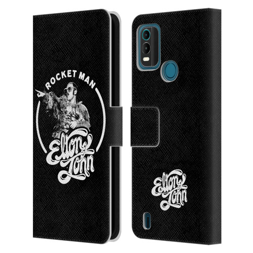 Elton John Rocketman Key Art 2 Leather Book Wallet Case Cover For Nokia G11 Plus