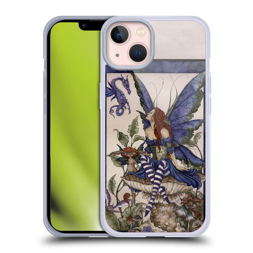 Amy Brown Pixies Bottom Of The Garden Soft Gel Case for Apple iPhone 13