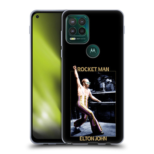 Elton John Rocketman Key Art 3 Soft Gel Case for Motorola Moto G Stylus 5G 2021