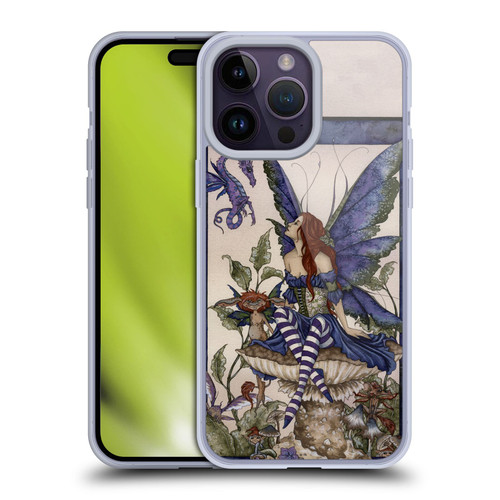 Amy Brown Pixies Bottom Of The Garden Soft Gel Case for Apple iPhone 14 Pro Max