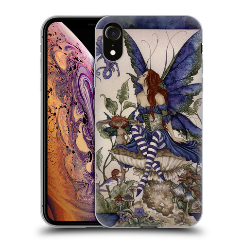 Amy Brown Pixies Bottom Of The Garden Soft Gel Case for Apple iPhone XR