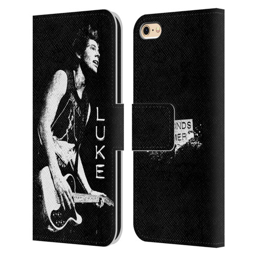 5 Seconds of Summer Solos BW Luke Leather Book Wallet Case Cover For Apple iPhone 6 / iPhone 6s