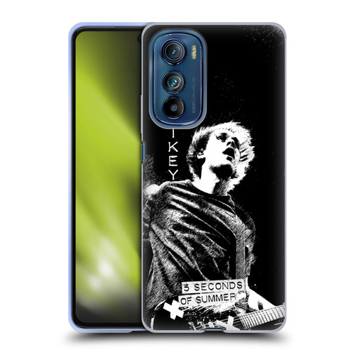 5 Seconds of Summer Solos BW Mikey Soft Gel Case for Motorola Edge 30