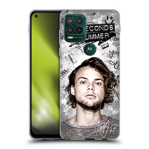 5 Seconds of Summer Solos Vandal Ashton Soft Gel Case for Motorola Moto G Stylus 5G 2021