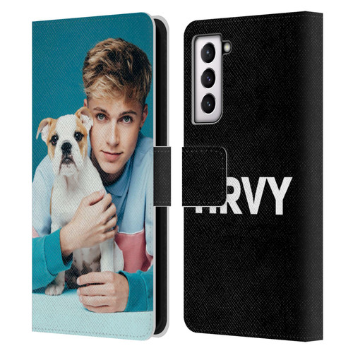 HRVY Graphics Calendar 10 Leather Book Wallet Case Cover For Samsung Galaxy S21 5G