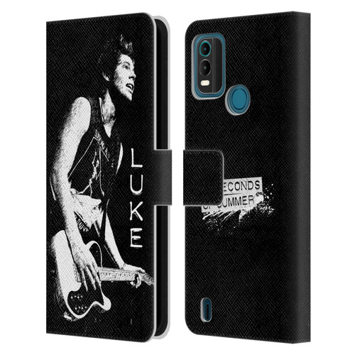 5 Seconds of Summer Solos BW Luke Leather Book Wallet Case Cover For Nokia G11 Plus