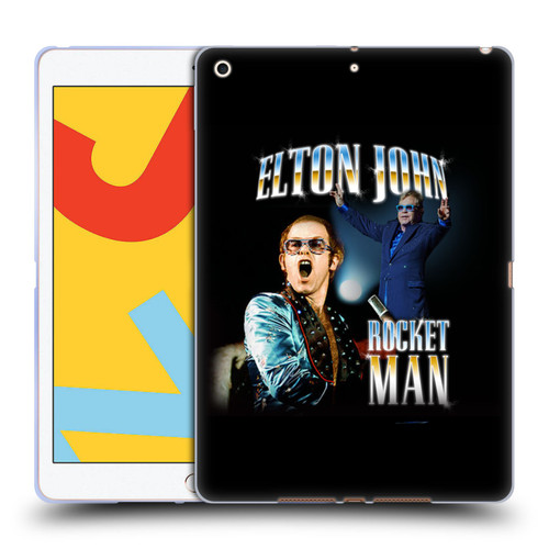 Elton John Rocketman Key Art Soft Gel Case for Apple iPad 10.2 2019/2020/2021