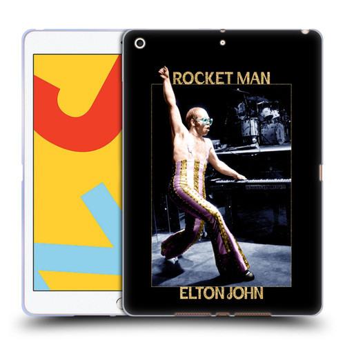 Elton John Rocketman Key Art 3 Soft Gel Case for Apple iPad 10.2 2019/2020/2021