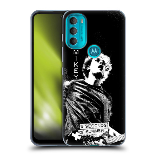 5 Seconds of Summer Solos BW Mikey Soft Gel Case for Motorola Moto G71 5G