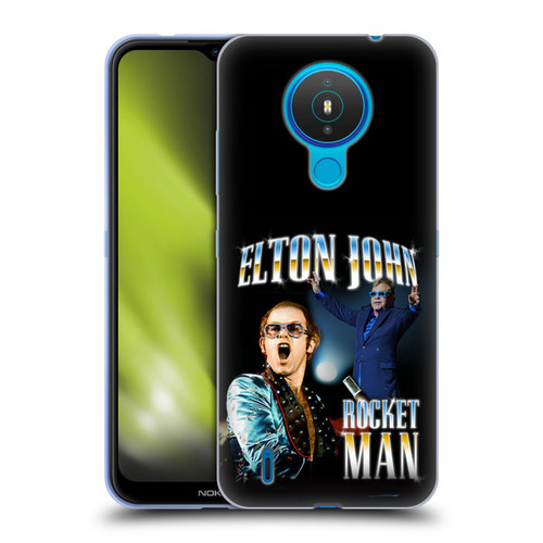 Elton John Rocketman Key Art Soft Gel Case for Nokia 1.4