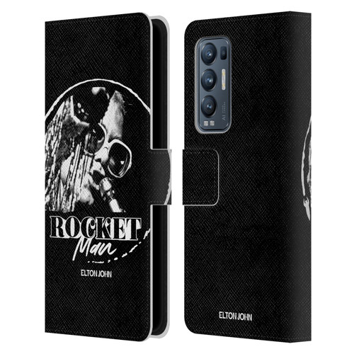 Elton John Rocketman Key Art 4 Leather Book Wallet Case Cover For OPPO Find X3 Neo / Reno5 Pro+ 5G