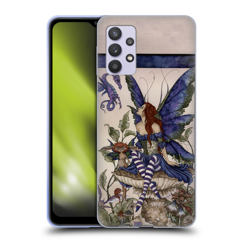 Amy Brown Pixies Bottom Of The Garden Soft Gel Case for Samsung Galaxy A32 5G / M32 5G (2021)