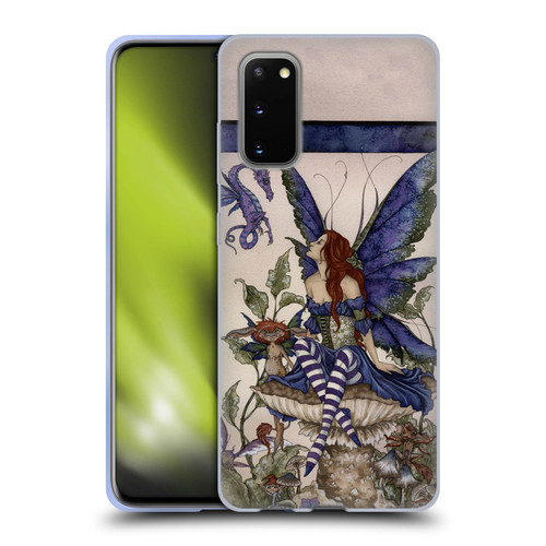 Amy Brown Pixies Bottom Of The Garden Soft Gel Case for Samsung Galaxy S20 / S20 5G