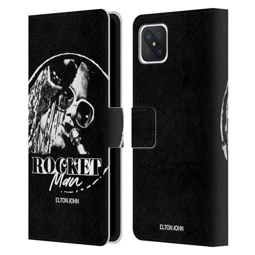 Elton John Rocketman Key Art 4 Leather Book Wallet Case Cover For OPPO Reno4 Z 5G