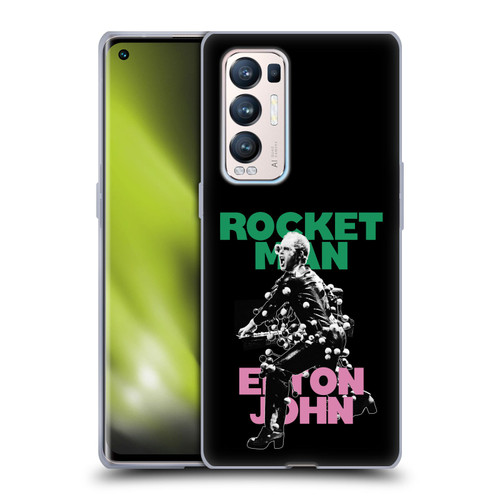 Elton John Rocketman Key Art 5 Soft Gel Case for OPPO Find X3 Neo / Reno5 Pro+ 5G