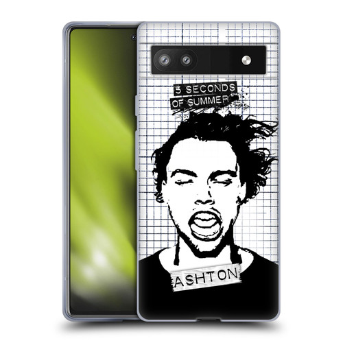 5 Seconds of Summer Solos Grained Ashton Soft Gel Case for Google Pixel 6a