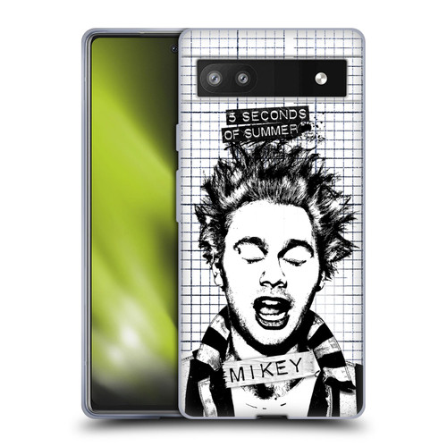 5 Seconds of Summer Solos Grained Mikey Soft Gel Case for Google Pixel 6a