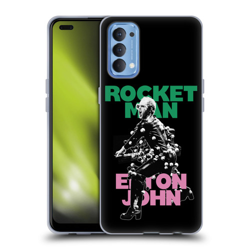 Elton John Rocketman Key Art 5 Soft Gel Case for OPPO Reno 4 5G