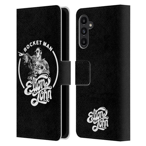 Elton John Rocketman Key Art 2 Leather Book Wallet Case Cover For Samsung Galaxy A13 5G (2021)