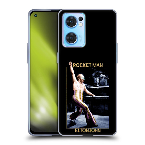 Elton John Rocketman Key Art 3 Soft Gel Case for OPPO Reno7 5G / Find X5 Lite