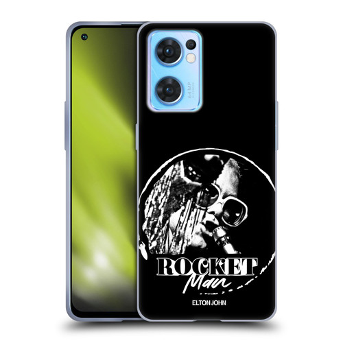 Elton John Rocketman Key Art 4 Soft Gel Case for OPPO Reno7 5G / Find X5 Lite