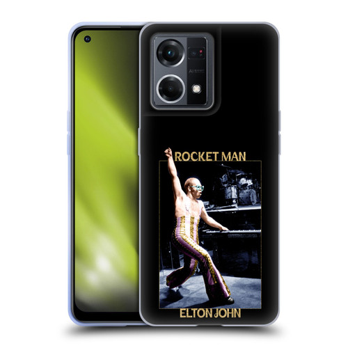 Elton John Rocketman Key Art 3 Soft Gel Case for OPPO Reno8 4G