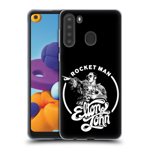 Elton John Rocketman Key Art 2 Soft Gel Case for Samsung Galaxy A21 (2020)