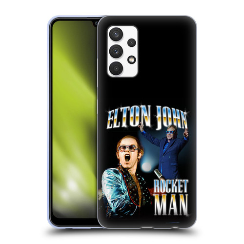 Elton John Rocketman Key Art Soft Gel Case for Samsung Galaxy A32 (2021)