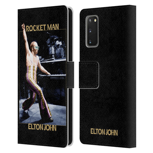 Elton John Rocketman Key Art 3 Leather Book Wallet Case Cover For Samsung Galaxy S20 / S20 5G