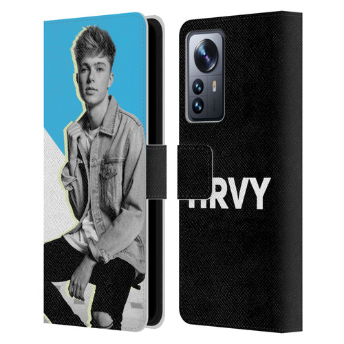 HRVY Graphics Calendar 3 Leather Book Wallet Case Cover For Xiaomi 12 Pro