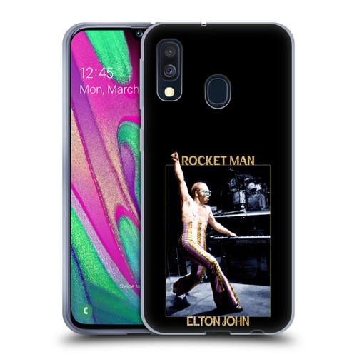 Elton John Rocketman Key Art 3 Soft Gel Case for Samsung Galaxy A40 (2019)