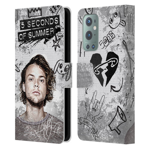 5 Seconds of Summer Solos Vandal Ashton Leather Book Wallet Case Cover For OnePlus 9