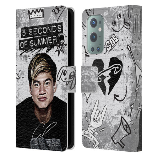 5 Seconds of Summer Solos Vandal Calum Leather Book Wallet Case Cover For OnePlus 9