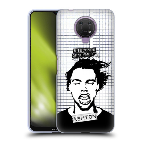 5 Seconds of Summer Solos Grained Ashton Soft Gel Case for Nokia G10