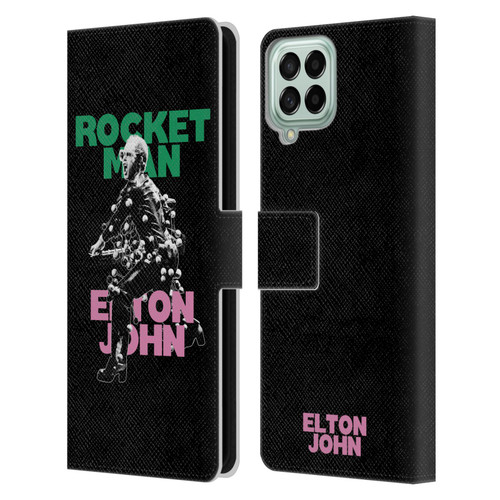 Elton John Rocketman Key Art 5 Leather Book Wallet Case Cover For Samsung Galaxy M53 (2022)
