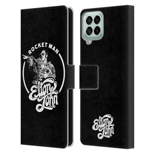 Elton John Rocketman Key Art 2 Leather Book Wallet Case Cover For Samsung Galaxy M53 (2022)
