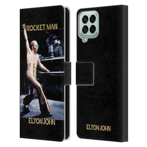 Elton John Rocketman Key Art 3 Leather Book Wallet Case Cover For Samsung Galaxy M53 (2022)