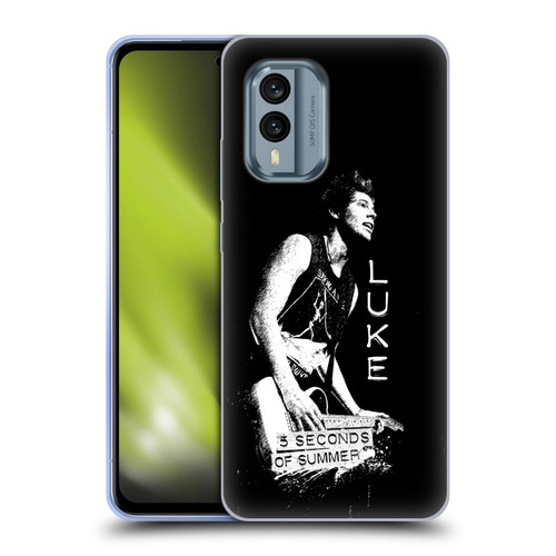 5 Seconds of Summer Solos BW Luke Soft Gel Case for Nokia X30