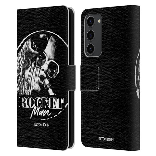 Elton John Rocketman Key Art 4 Leather Book Wallet Case Cover For Samsung Galaxy S23+ 5G